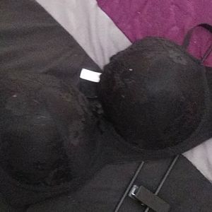 Black bra